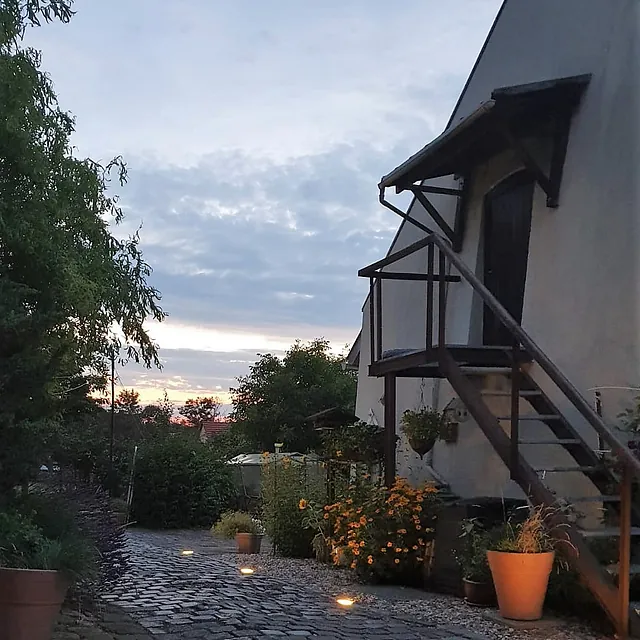 Ferienwohnung Burggraf - Abend