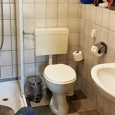 WC im Badezimmer